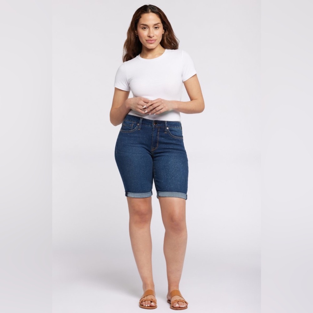 Seven7 Sunset Bermuda Denim Shorts Women’s Size 6 #238